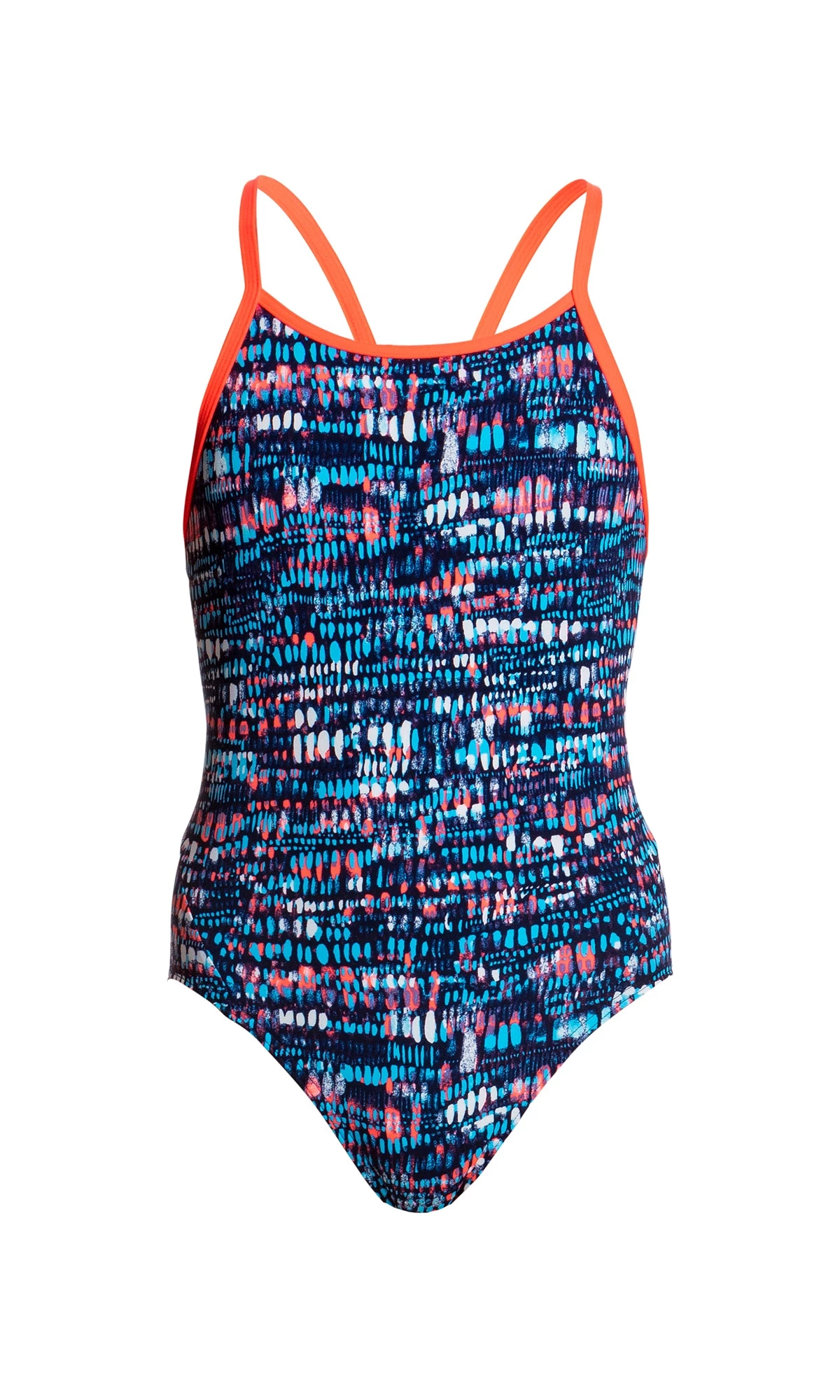 FUNKITA LOTSA DOTS | GIRLS DIAMOND BACK ONE PIECE Girls Swimwear
