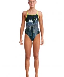 Funkita MOONLIGHTING | GIRLS DIAMOND BACK ONE PIECE Girls Swimwear