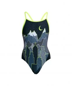 Funkita MOONLIGHTING | GIRLS DIAMOND BACK ONE PIECE Girls Swimwear