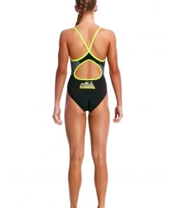 Funkita MOONLIGHTING | GIRLS DIAMOND BACK ONE PIECE Girls Swimwear