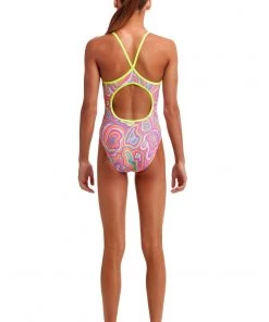 Funkita Sugar Highs | Girls Diamond Back One Piece Girls Swimwear
