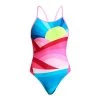 Funkita Girls Swimwear Summit Sunset | Girls Diamond Back One Piece