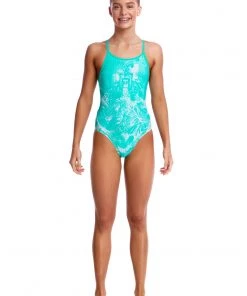 Funkita TROPICAL SUNRISE | GIRLS DIAMOND BACK ONE PIECE