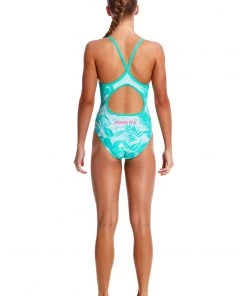 Funkita TROPICAL SUNRISE | GIRLS DIAMOND BACK ONE PIECE