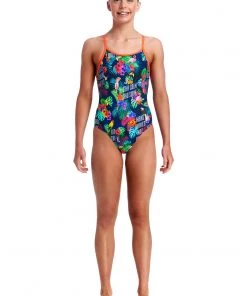 Funkita TROPIC TAG | GIRLS DIAMOND BACK ONE PIECE Girls Swimwear