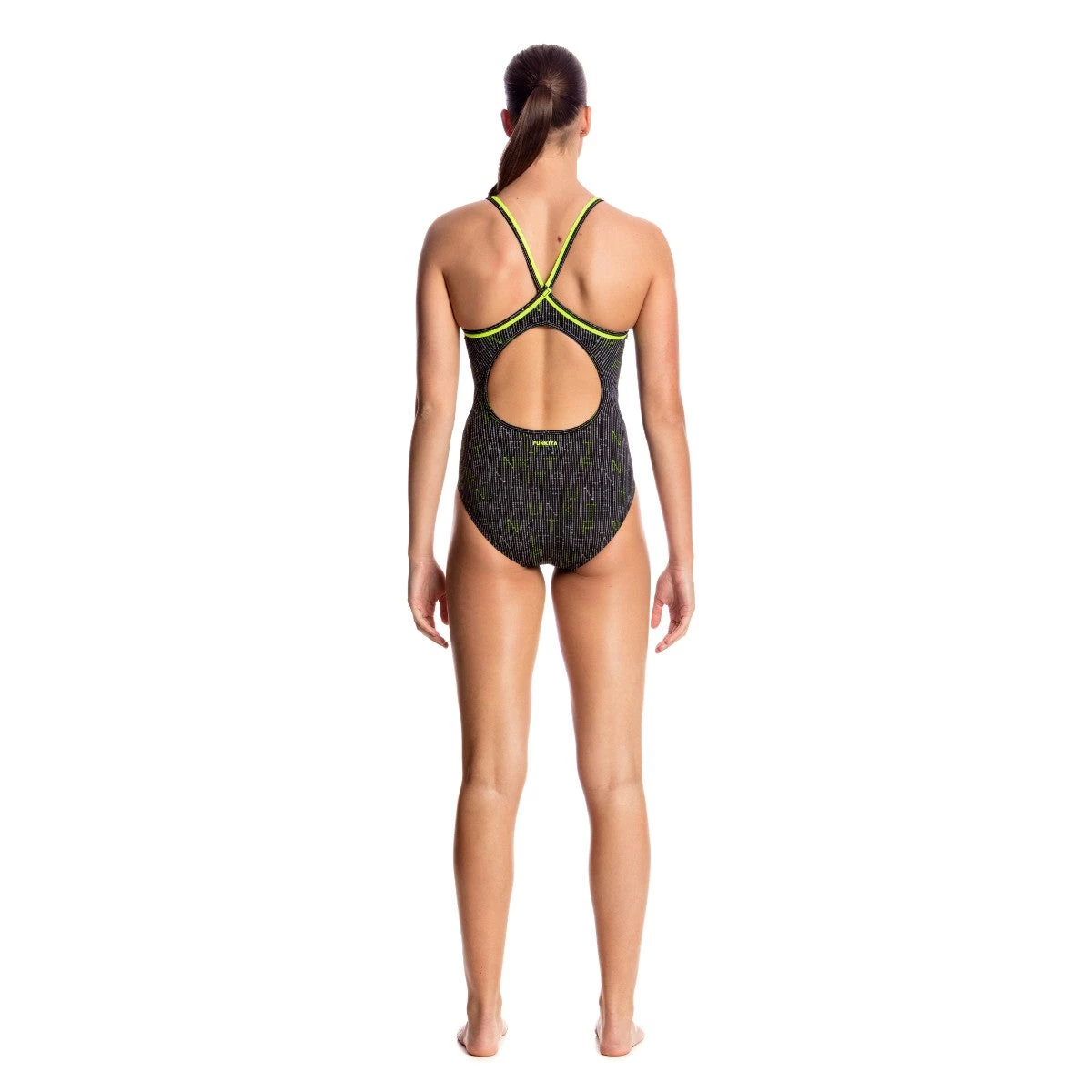 Funkita Women Swimwear BINARY BABE | LADIES DIAMOND BACK ONE PIECE