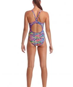 Funkita Women Swimwear EYE CANDY | LADIES DIAMOND BACK ONE PIECE
