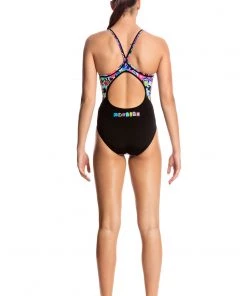Funkita Women Swimwear HANDSOME RANSOM | LADIES DIAMOND BACK ONE PIECE