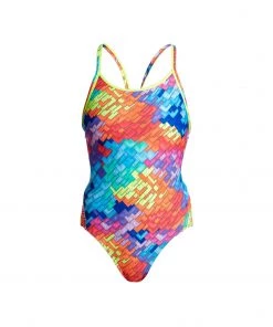 FUNKITA LAYER CAKE | LADIES DIAMOND BACK ONE PIECE Women Swimwear