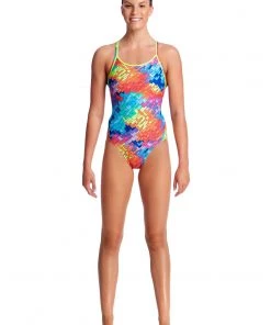 FUNKITA LAYER CAKE | LADIES DIAMOND BACK ONE PIECE Women Swimwear