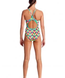 Funkita MINTY MITTENS | LADIES DIAMOND BACK ONE PIECE Women Swimwear