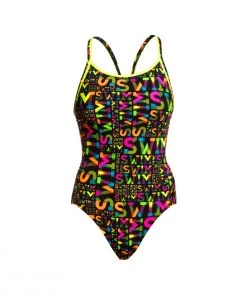 Funkita NIGHT SWIM | LADIES DIAMOND BACK ONE PIECE