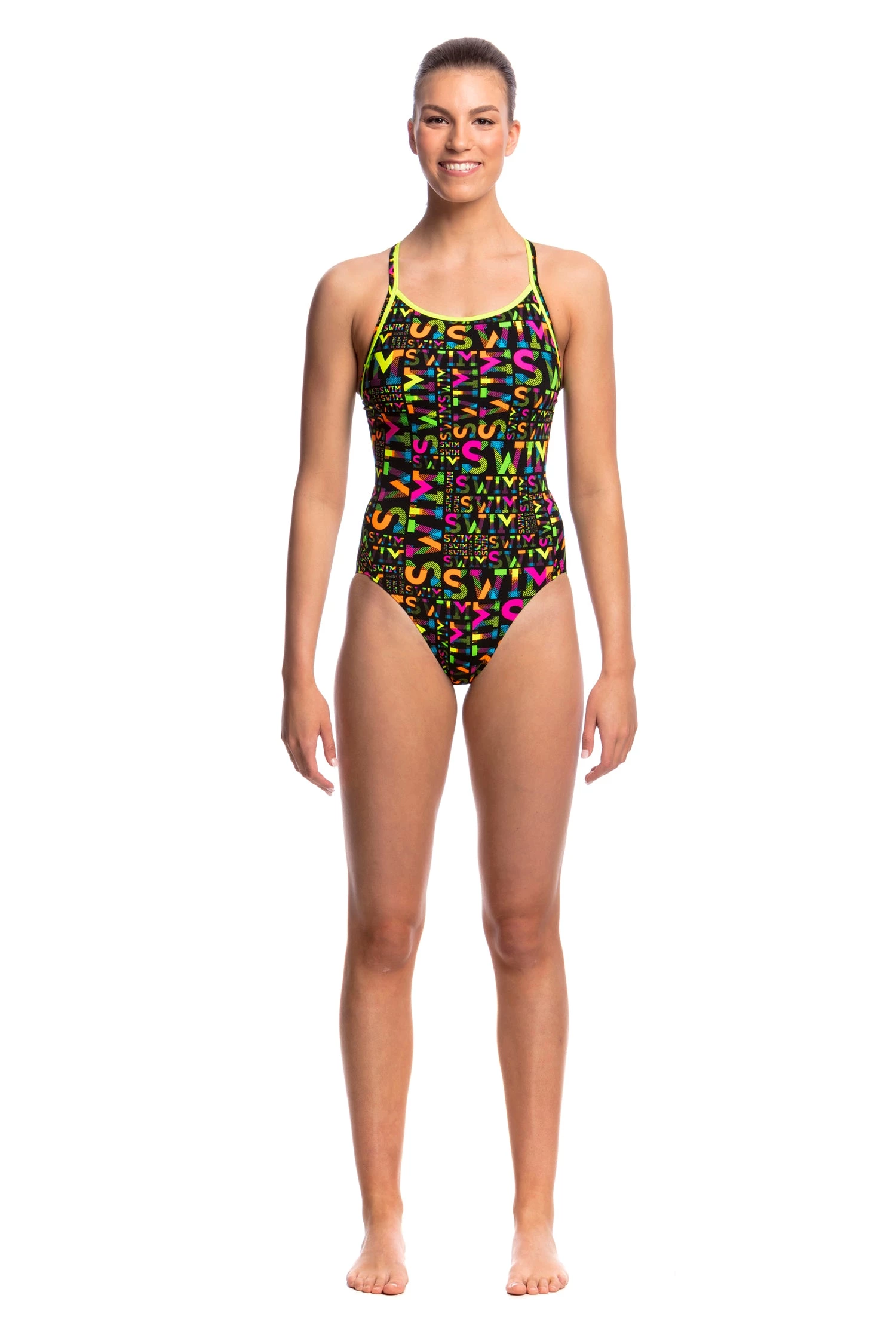Funkita NIGHT SWIM | LADIES DIAMOND BACK ONE PIECE