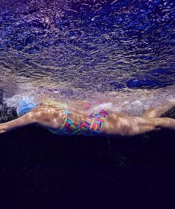 Funkita Women Swimwear PANEL POP | LADIES DIAMOND BACK ONE PIECE