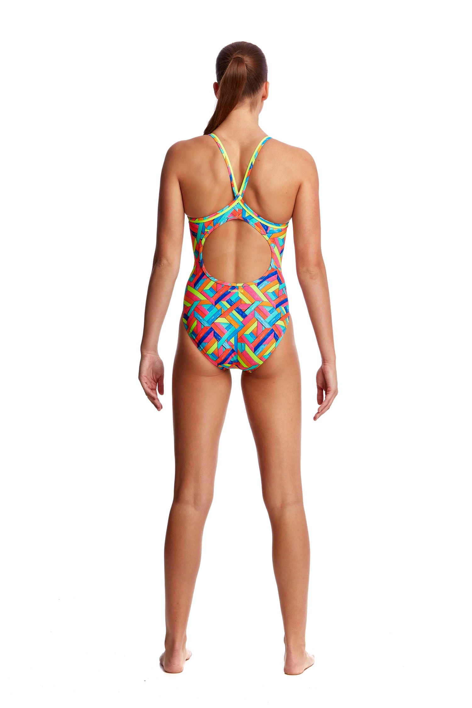 Funkita Women Swimwear PANEL POP | LADIES DIAMOND BACK ONE PIECE