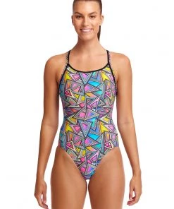 Funkita Prism Break | Ladies Diamond Back One Piece Women Swimwear