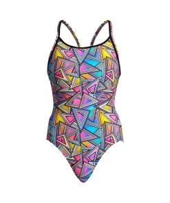 Funkita Prism Break | Ladies Diamond Back One Piece Women Swimwear
