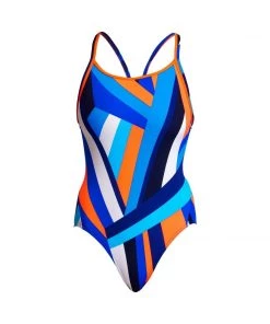 Funkita Scaffolded | Ladies Diamond Back One Piece