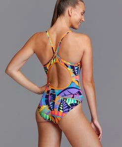 Funkita Tarzanny Pants | Ladies Diamond Back One Piece