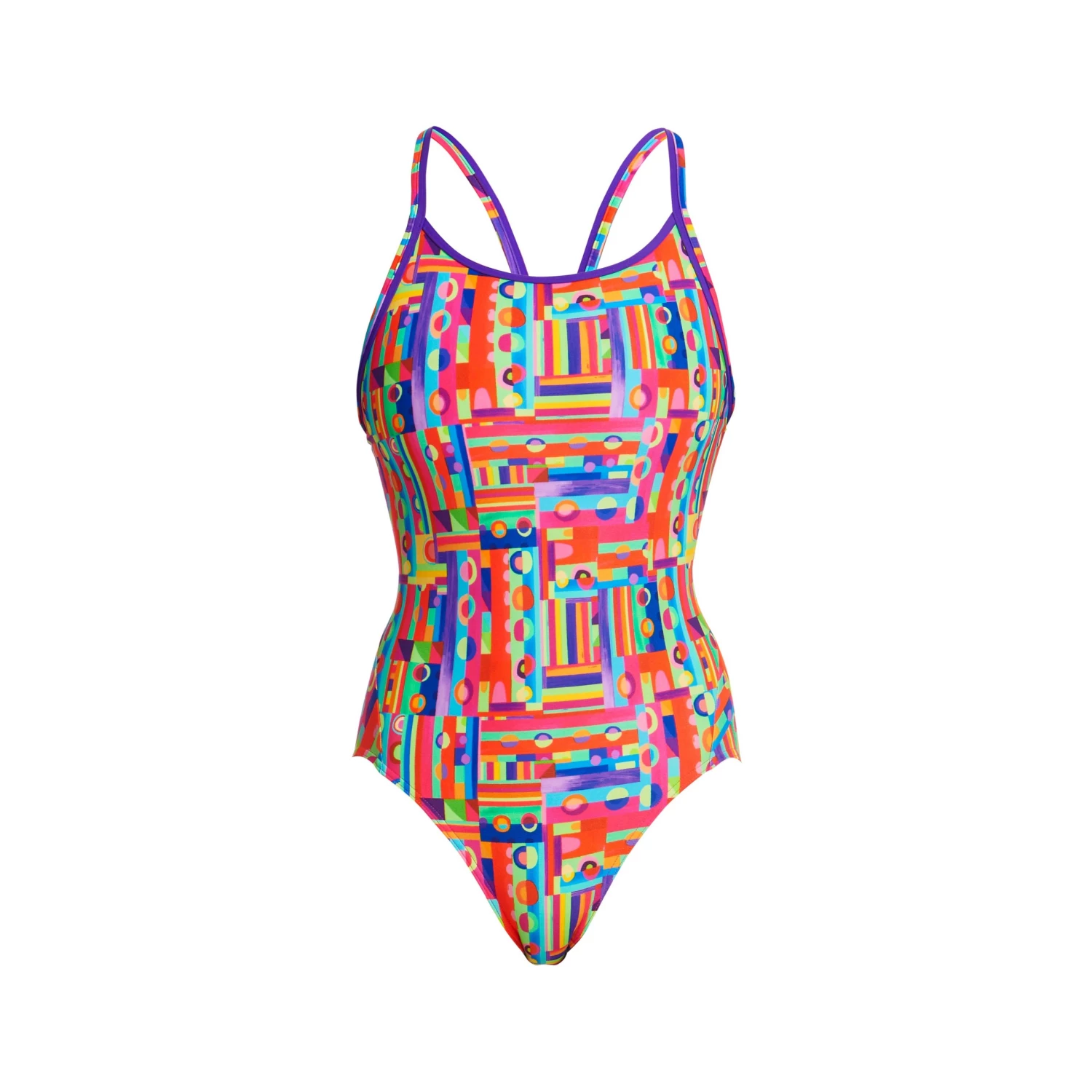 Funkita Top Spot | Ladies Diamond Back One Piece Women Swimwear