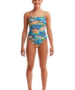 Funkita Wacky West | Ladies Eco Diamond Back One Piece
