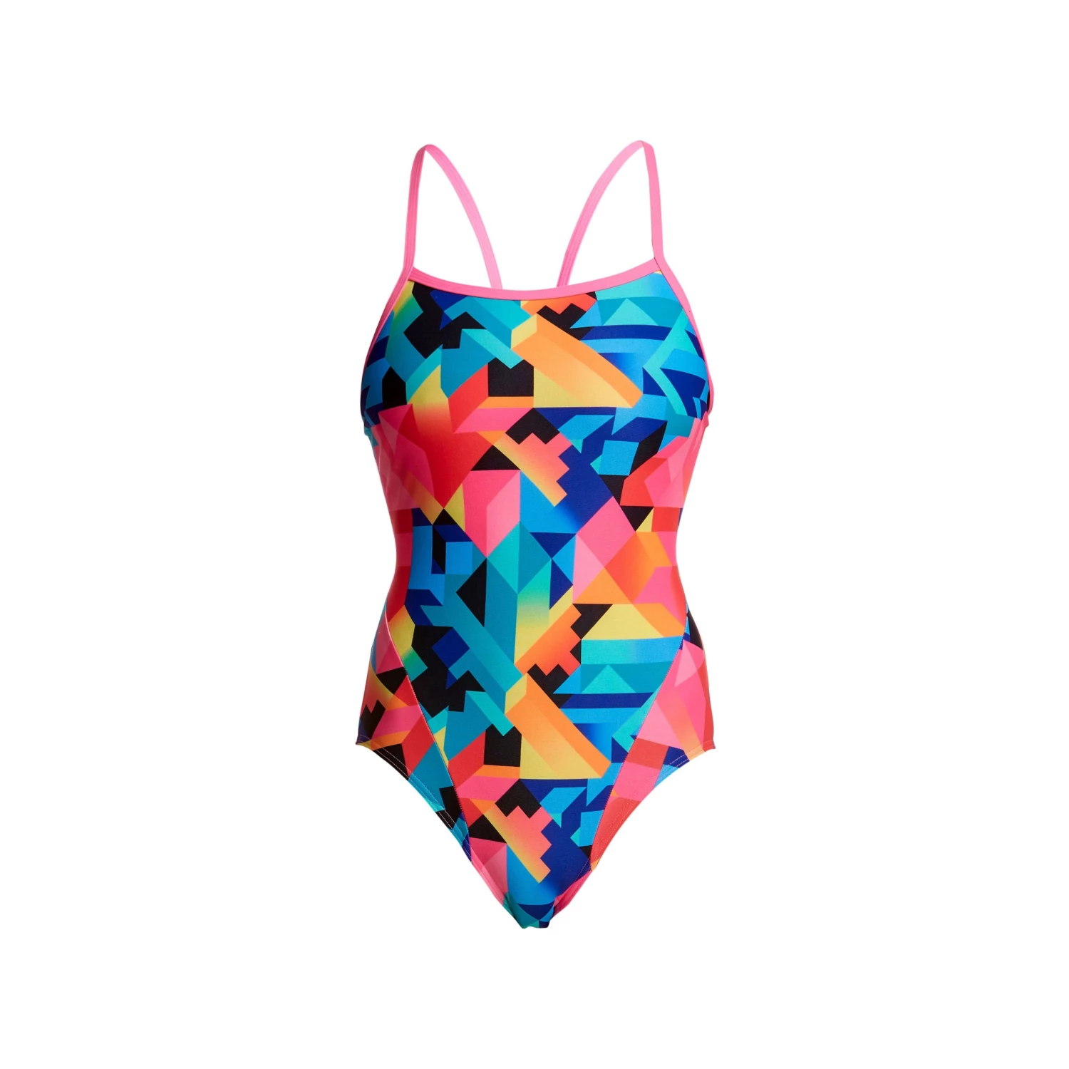 Funkita COLOUR BURST | LADIES SINGLE STRAP ONE PIECE Women Swimwear