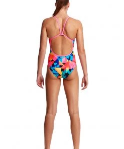 Funkita COLOUR BURST | LADIES SINGLE STRAP ONE PIECE Women Swimwear