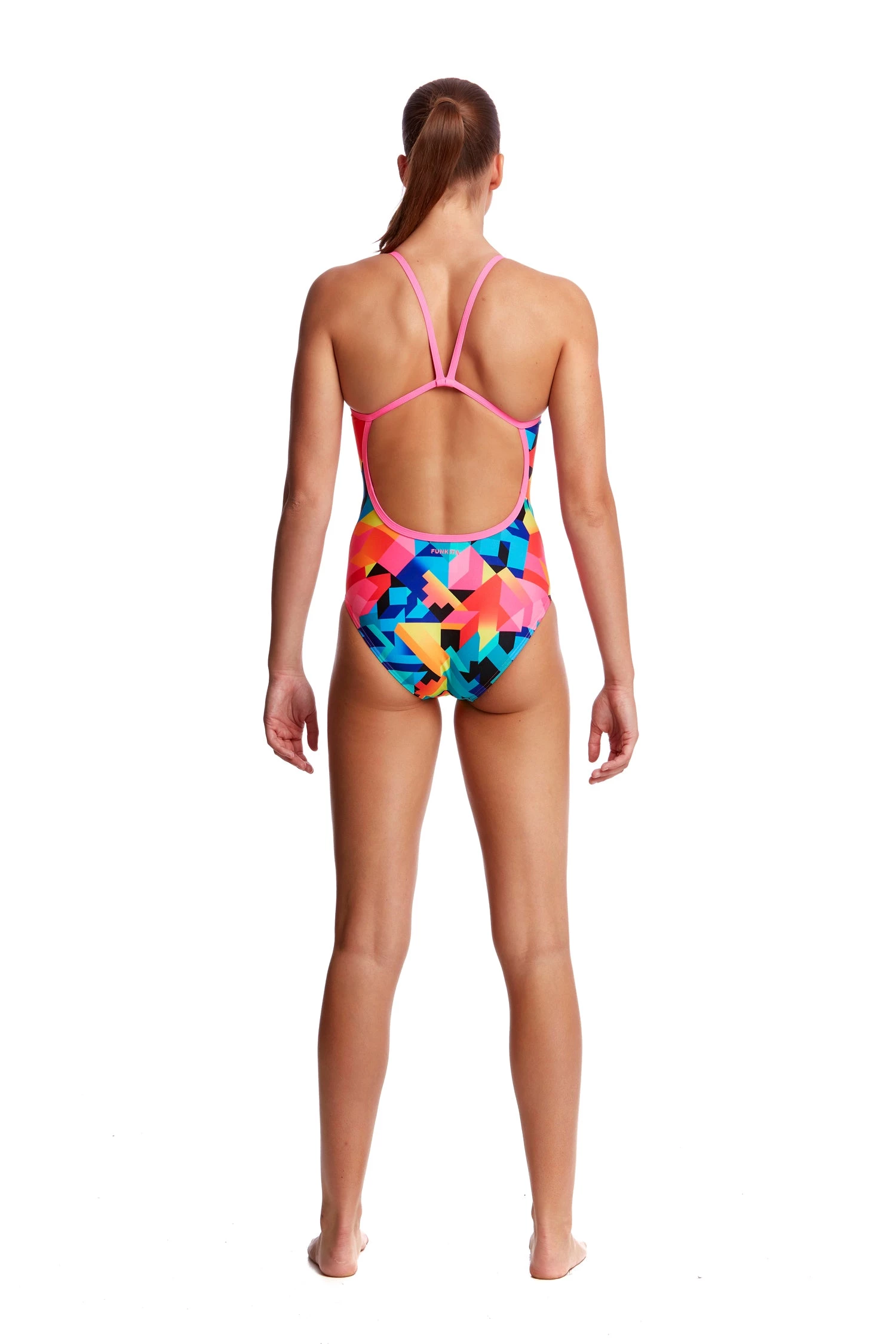 Funkita COLOUR BURST | LADIES SINGLE STRAP ONE PIECE Women Swimwear