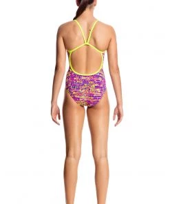 Funkita DOTTY DASH | LADIES SINGLE STRAP ONE PIECE Women Swimwear