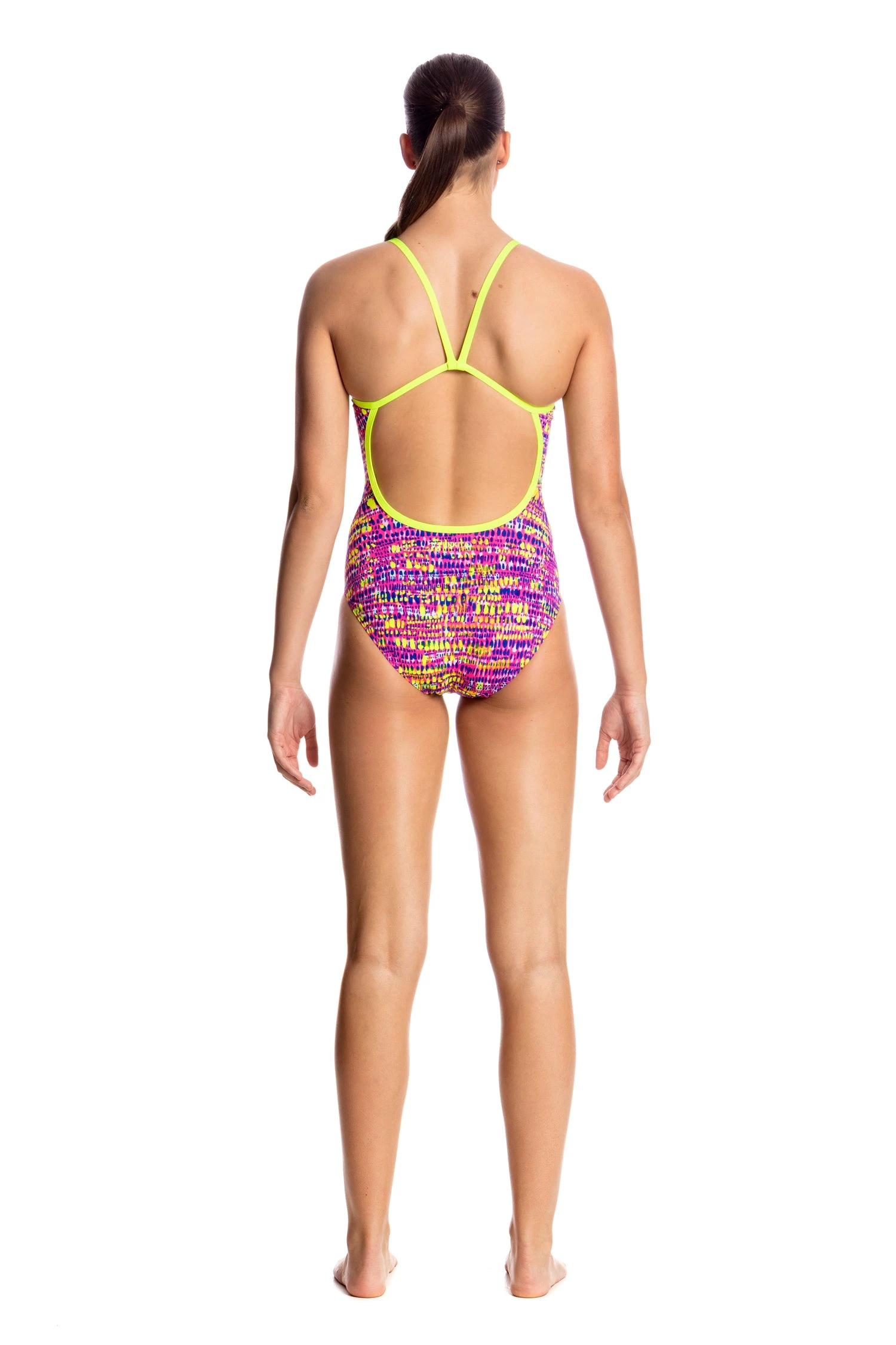 Funkita DOTTY DASH | LADIES SINGLE STRAP ONE PIECE Women Swimwear
