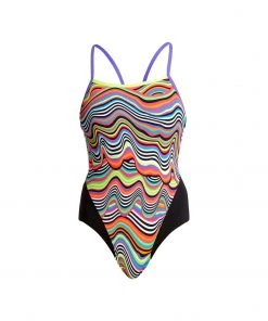 Funkita Women Swimwear DRIPPING | LADIES SINGLE STRAP ONE PIECE