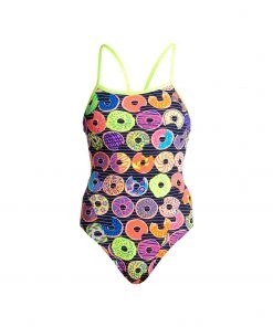 Funkita Women Swimwear DUNKING DONUTS | LADIES SINGLE STRAP ONE PIECE
