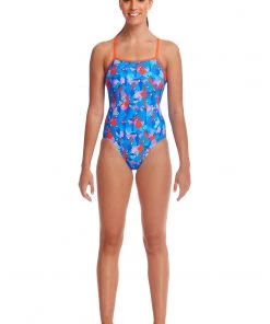 Funkita Women Swimwear FLAMING VEGAS | LADIES STRAPPED IN ONE PIECE
