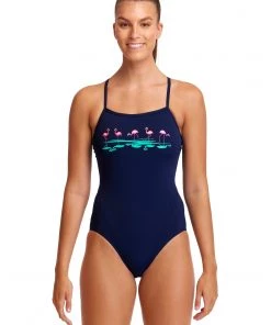 Funkita Flood Plain | Ladies Single Strap One Piece Women Swimwear