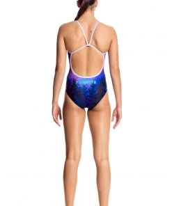Funkita Women Swimwear FOREST FAWN | LADIES SINGLE STRAP ONE PIECE