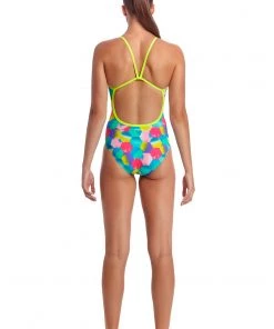 Funkita HEXY BACK | LADIES SINGLE STRAP ONE PIECE Women Swimwear