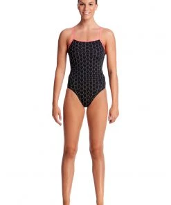 Funkita NIGHT CAT | LADIES SINGLE STRAP ONE PIECE