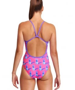 Funkita Women Swimwear Pine Time | Ladies Single Strap One Piece