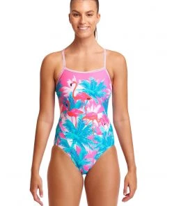 Funkita Pretty Pink | Ladies Single Strap One Piece