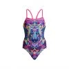 Funkita Women Swimwear WOLF PACK | LADIES SINGLE STRAP ONE PIECE