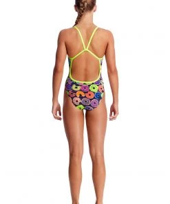 Funkita DUNKING DONUTS | GIRLS SINGLE STRAP ONE PIECE