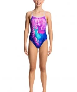 Funkita FOREST FAWN | GIRLS SINGLE STRAP ONE PIECE