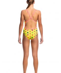 Funkita Girls Swimwear HOT DIGGITY | GIRLS SINGLE STRAP ONE PIECE