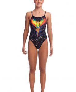 FUNKITA Girls Swimwear LOVEBIRD | GIRLS SINGLE STRAP ONE PIECE