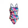 FUNKITA Girls Swimwear MAD MIST | GIRLS SINGLE STRAP ONE PIECE