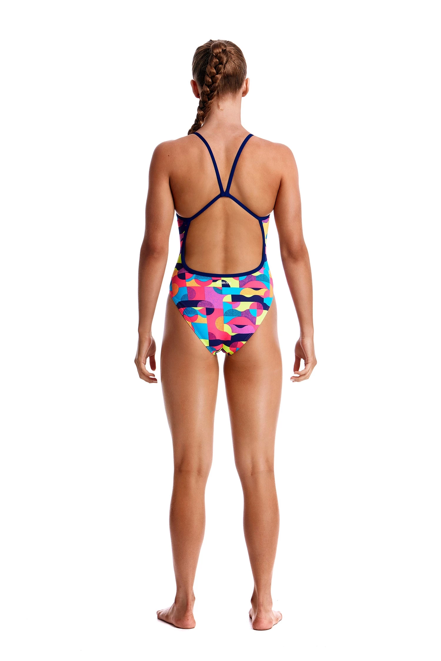 FUNKITA Girls Swimwear MAD MIST | GIRLS SINGLE STRAP ONE PIECE