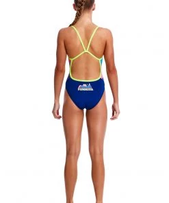 Funkita Girls Swimwear METROPOLIS | GIRLS SINGLE STRAP ONE PIECE
