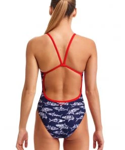 Funkita Girls Swimwear Rompa Chompa | Girls Single Strap One Piece