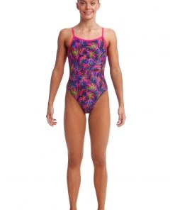Funkita SHADED PALMS | GIRLS SINGLE STRAP ONE PIECE