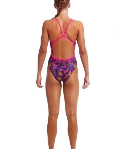 Funkita SHADED PALMS | GIRLS SINGLE STRAP ONE PIECE